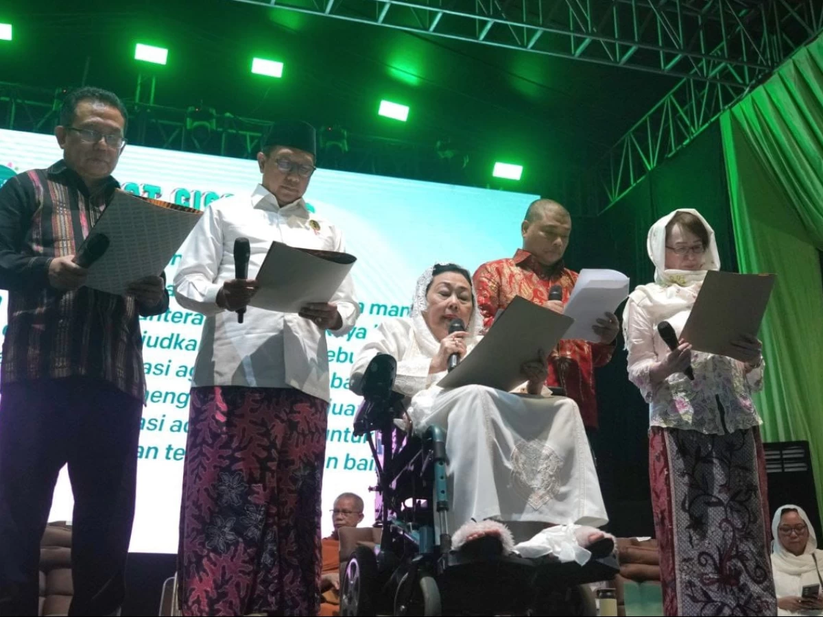 Angkat Tema Etika Demokrasi, Haul Ke-14 Gus Dur Lahirkan Amanat Ciganjur