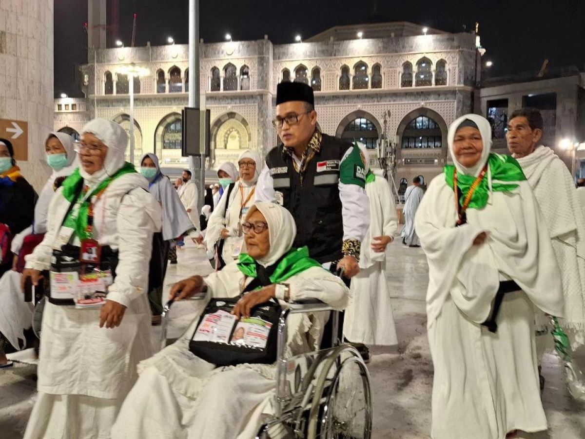 128 Ribu Jemaah Tiba di Tanah Suci: 23 Meninggal, Dimensia jadi Penyakit Kedua Setelah Pneumonia