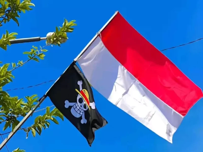 Bendera 'One Piece' Berkibar Jelang HUT RI: Simbol Kekecewaan Publik ke Pemerintah?