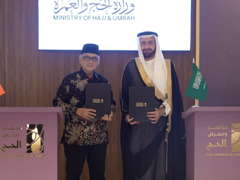 Kemenhaj Teken MoU dengan Arab Saudi, Sepakati Kuota Haji Indonesia 221.000 Jemaah