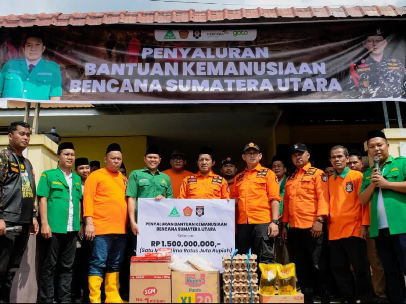 GP Ansor Bantu Rp 3,5 Miliar untuk Bencana di Sumatra Barat, Sumatra Utara dan Aceh