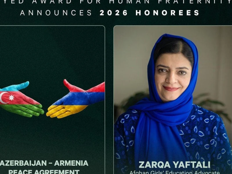 Perjuangkan Pendidikan Perempuan Afghanistan, Zarqa Yaftali Raih Zayed Award 2026