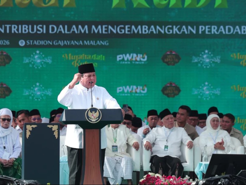 Prabowo di Hadapan Warga NU: Saya Bertekad Turunkan Biaya Haji
