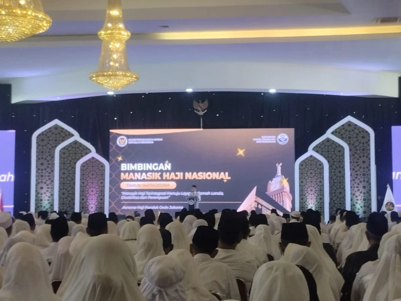 Kemenhaj Gelar Manasik Haji Nasional, Gus Irfan Tekankan Kesiapan Fisik dan Mental Jemaah