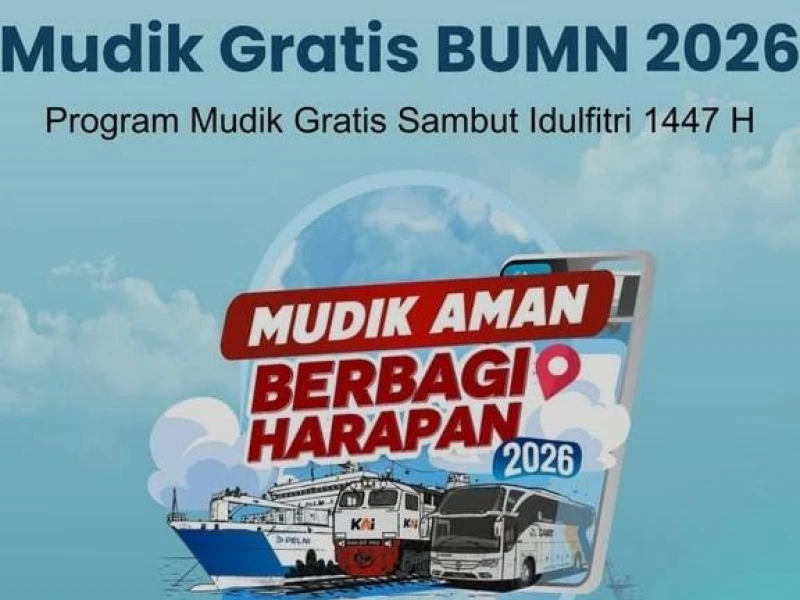 BUMN Buka Pendaftaran Mudik Gratis 2026, Sediakan Ratusan Ribu Kuota Pemudik