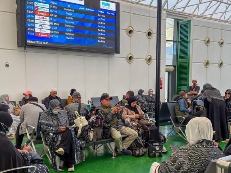 6.047 Jemaah Umrah Tiba di Tanah Air Usai Sempat Tertahan Dampak Konflik AS-Israel vs Iran
