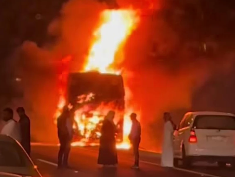 Bus Jemaah Umrah WNI Terbakar di Dekat Madinah, Tak Ada Korban Jiwa