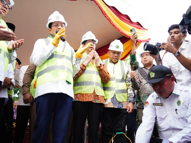 Kemenag Bangun Kembali MIN 5 Pidie Jaya yang Hilang Setelah Banjir Bandang