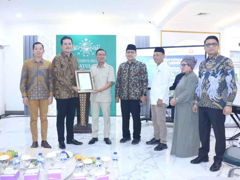 NU-HAC Perkuat Kiprah Global, Dampingi Produsen Resin Plastik Thailand Raih Sertifikasi Halal