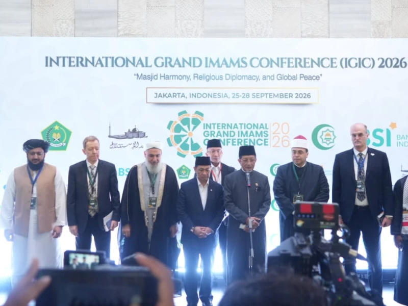 Buka IGIC 2026, Menag Tegaskan Peran Imam Sebagai Duta Perdamaian Dunia