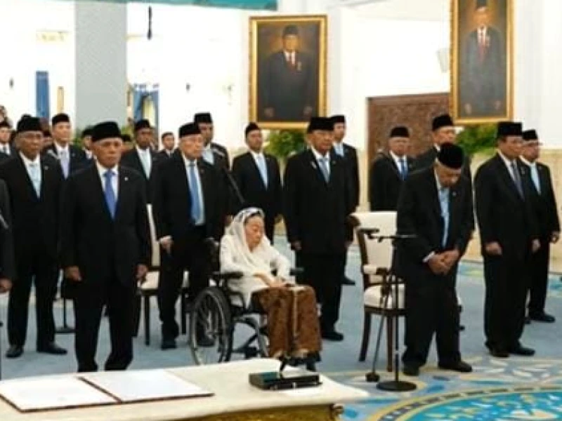 Prabowo Lantik 26 Wantimpres, Sinta Nuriyah hingga Gus Yahya Masuk Jajaran
