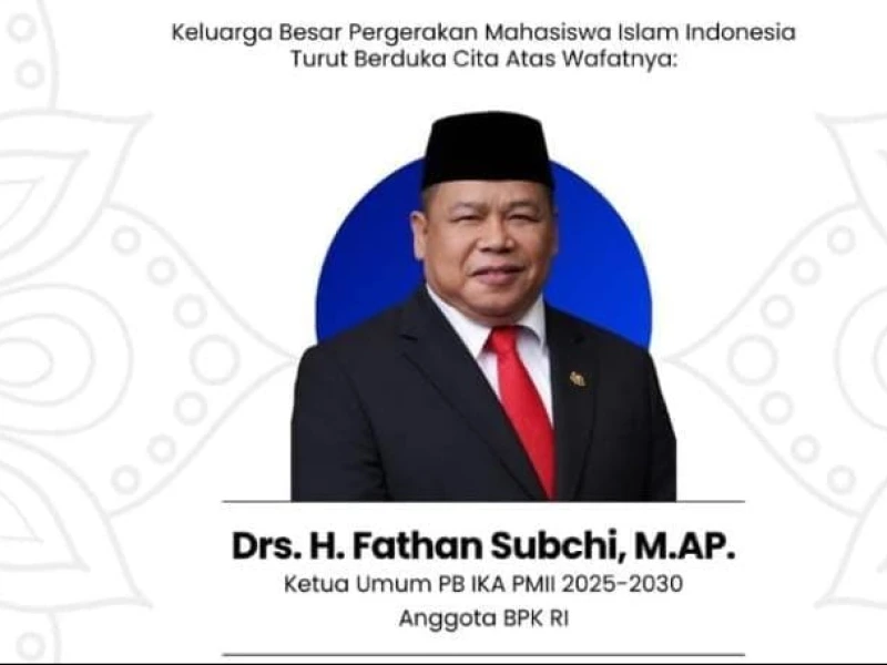 Anggota VI BPK Fathan Subchi Tutup Usia di Rusia