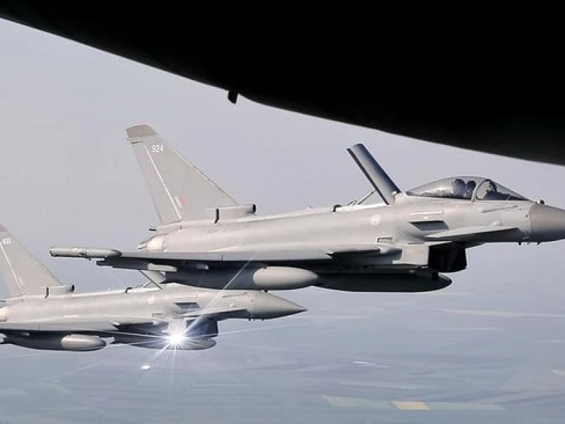 Inggris Kerahkan Jet Tempur Typhoon Bantu Arab Saudi Hadang Serangan Houthi