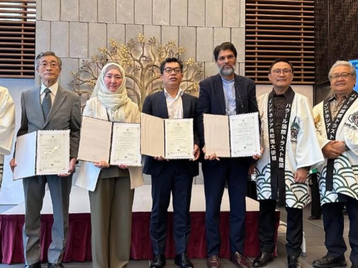 Luncurkan Halal International Trust Organization di Jepang, Menag Yaqut: Upaya Perkuat Akses Layanan Halal