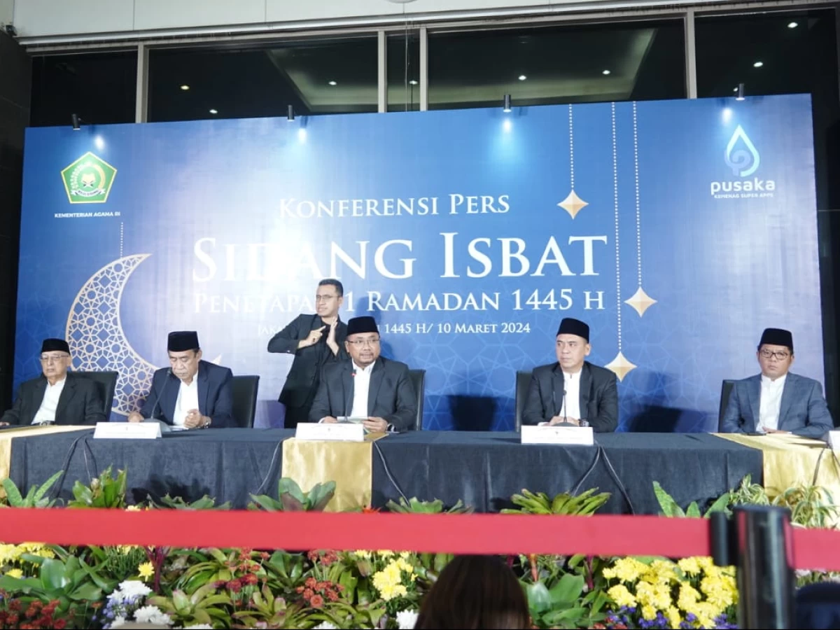 Pemerintah: 1 Ramadhan 1445 H Jatuh pada 12 Maret 2024