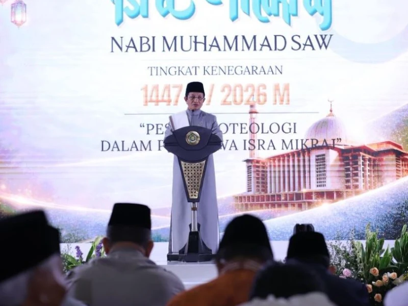Pesan Ekoteologi Menggema di Peringatan Isra Miraj Kenegaraan di Masjid Istiqlal