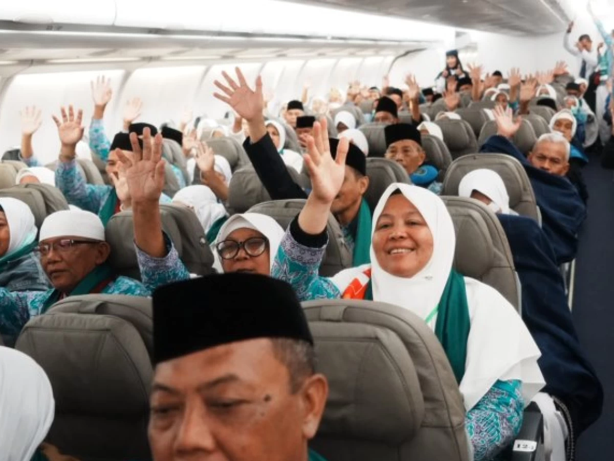 12 Mei 2024, 22 Kloter Jemaah Haji Indonesia Diterbangkan ke Tanah Suci