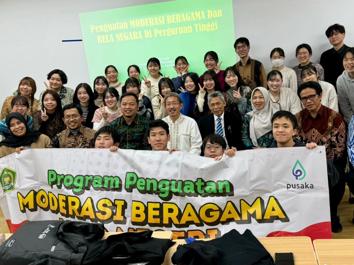 Kemenag Tebarkan Cahaya Moderasi Beragama Indonesia di Negeri Matahari Terbit