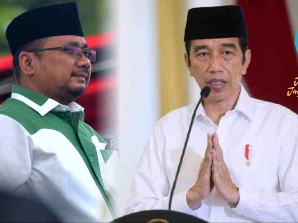 Apel Hari Santri 2023: Presiden Jokowi Inspektur, Gus Yaqut Komandan