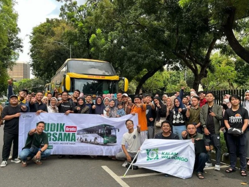 Mudik Gratis Kalam Walisongo, Perkuat Ukhuwah dan Permudah Perjalanan Alumni