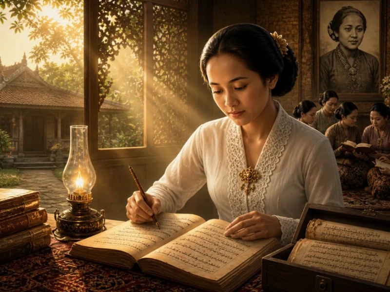 Cahaya di Balik Tembok Pingitan: Revolusi Literasi Kartini dan Rahasia Kitab Pegon