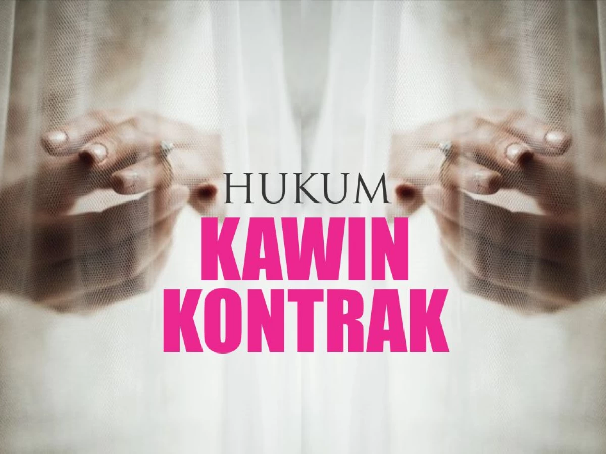 Hukum Kawin Kontrak dalam Islam
