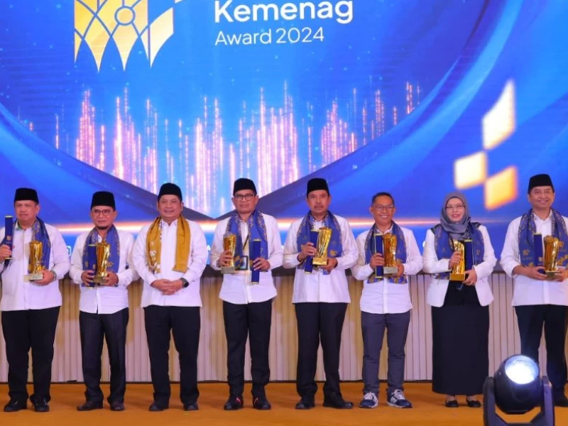 Situs Web UINSU Medan Raih Penghargaan Pengelolaan Website Terbaik Humas Kemenag Award 2024