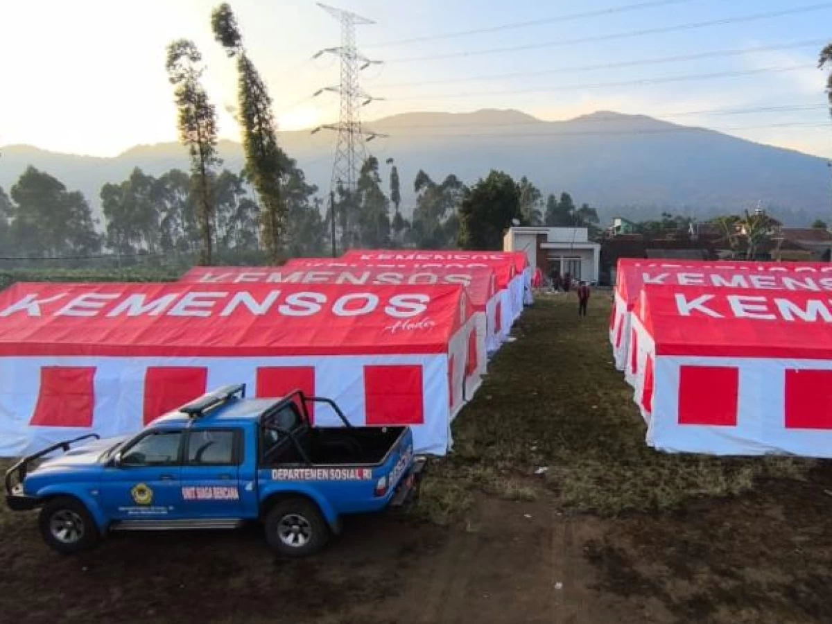 Pemerintah Gelontorkan Rp1,5 Miliar Bantu Penyintas Gempa Bumi Bandung