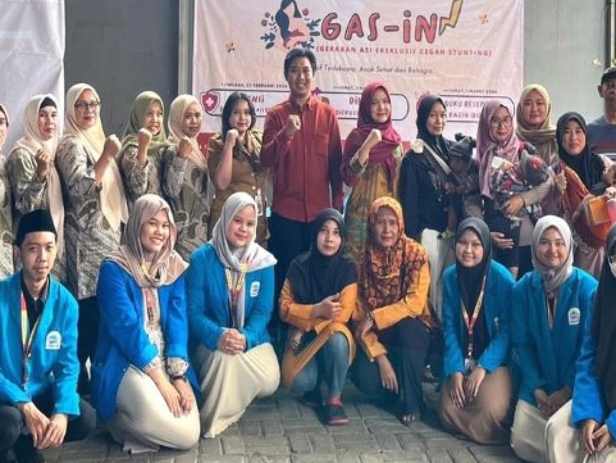 Cegah Stunting, Mahasiswa Prodi Kesehatan Masyarakat UIN Jakarta Luncurkan 'GAS-IN' di Cengkareng