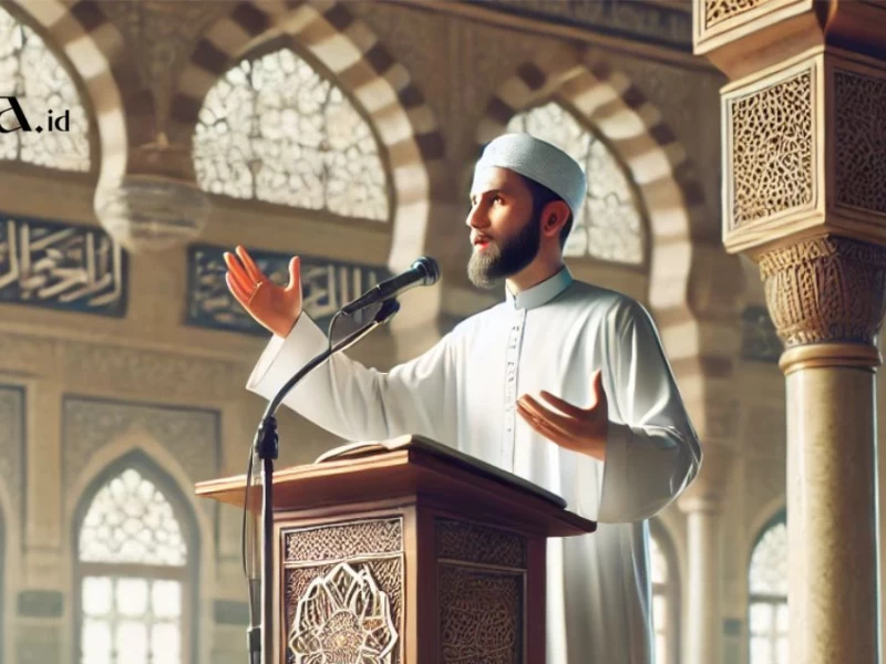 Khutbah Jumat dengan Gerakan Tangan seperti Ceramah, Ini Hukumnya