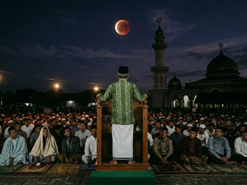 Khutbah Gerhana Bulan: Merenungi Hikmah Gerhana pada Bulan Ramadhan