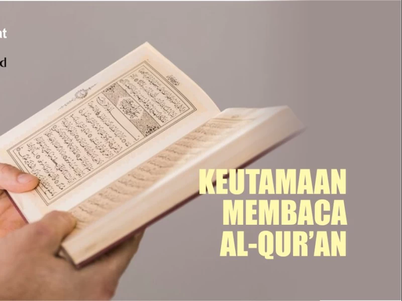 Khutbah Jumat Bahasa Jawa: Keutamaan Agung Kagem Tiyang Maos Qur'an