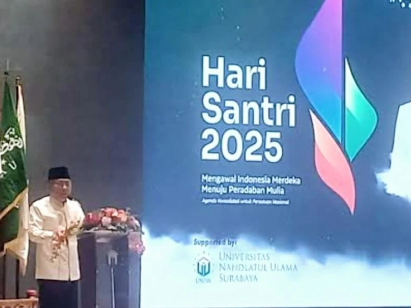 Ketum PBNU Gus Yahya: Hari Santri Panggilan Konsolidasi Merawat Persatuan Bangsa