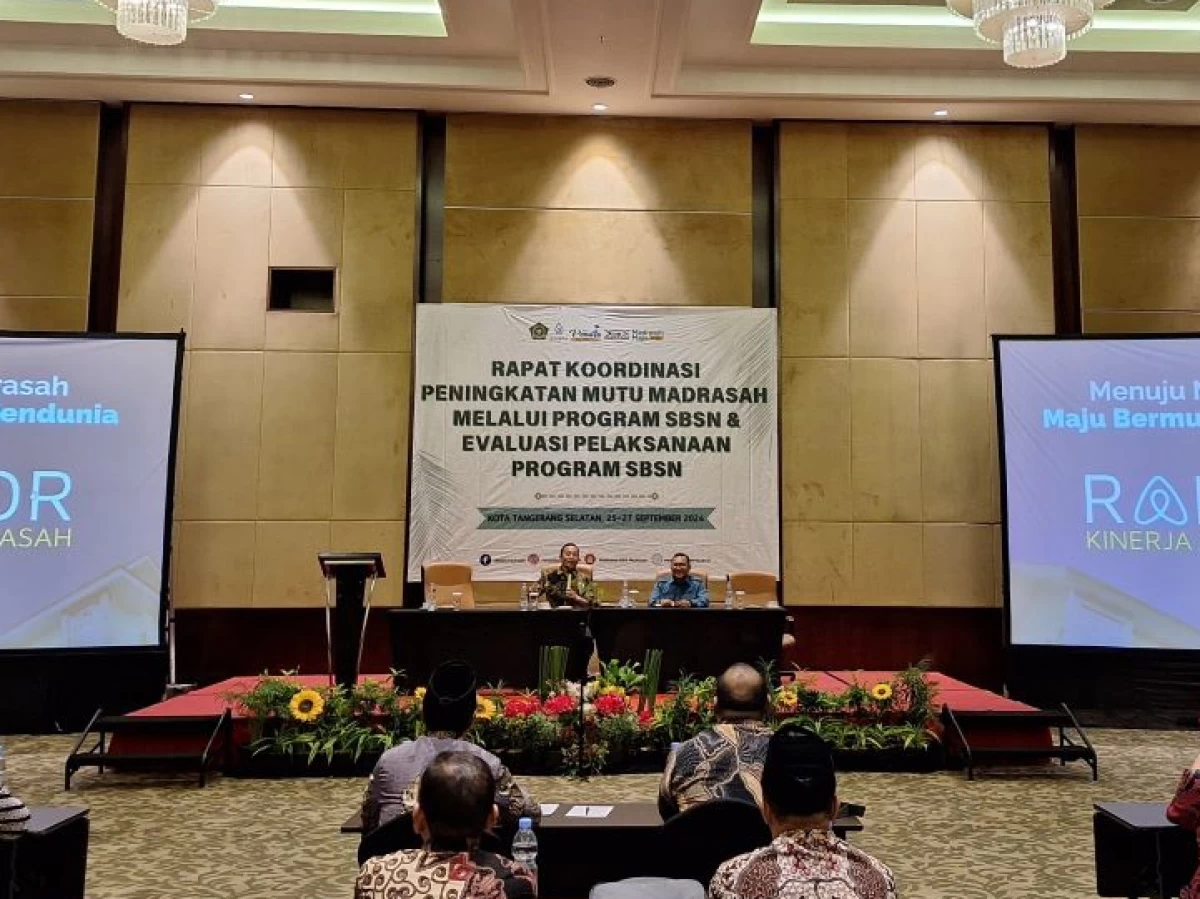 Rp848,59 Miliar Disiapkan Kemenag untuk SBSN Madrasah 2025