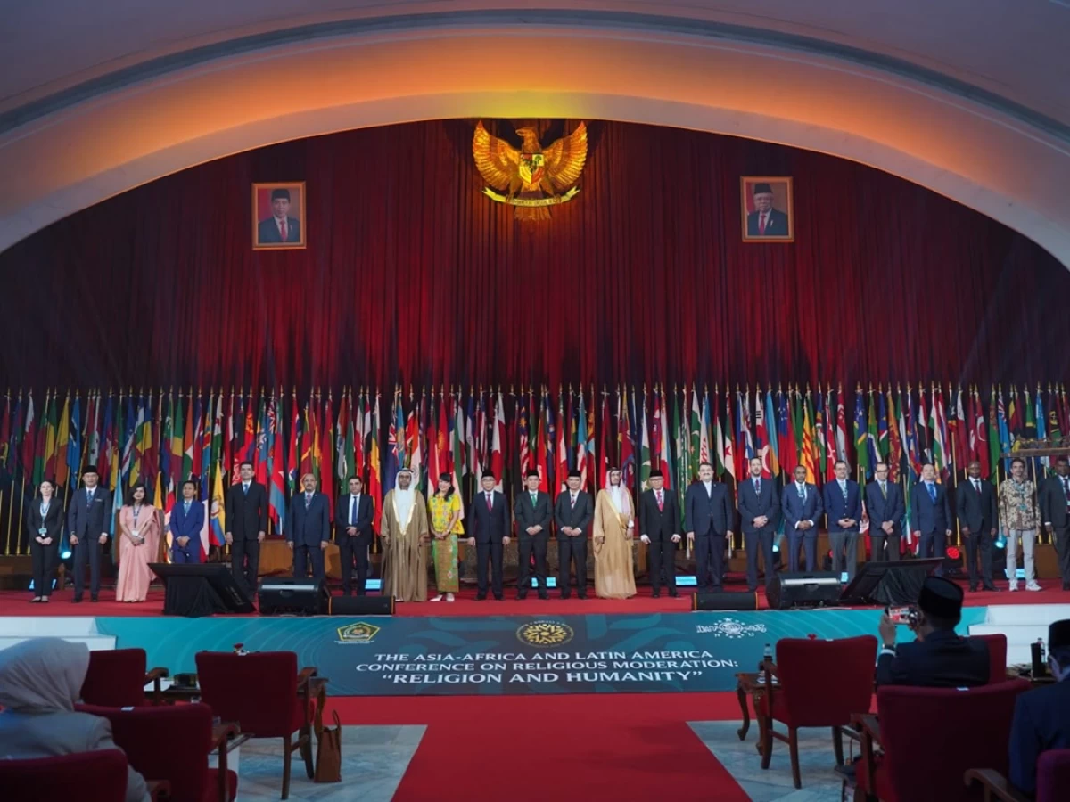 Konferensi Moderasi Beragama Asia-Afrika & Amerika Latin Resmi Digelar di Bandung