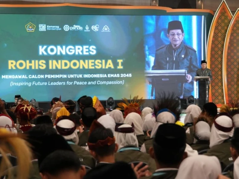 Kongres Rohis, Negara Hadir Bina Pelajar Muslim yang Moderat dan Inklusif