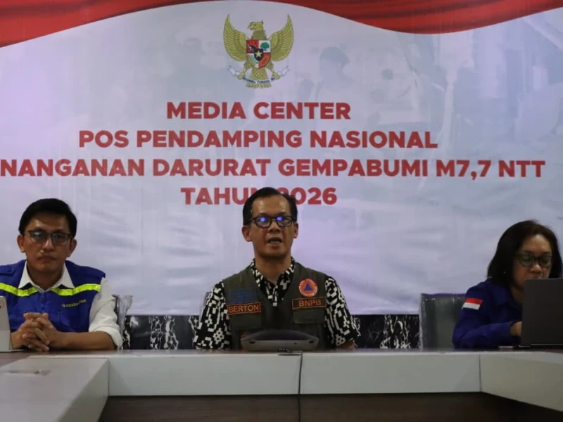 Data Terbaru Gempa NTT M 7,7: Korban Meninggal Dunia 71 Orang, 59.647 Warga Mengungsi