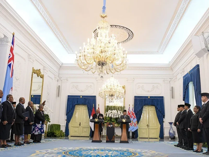 Kunjungan PM Fiji ke Indonesia, Sepakat Saling Hormati Kedaulatan