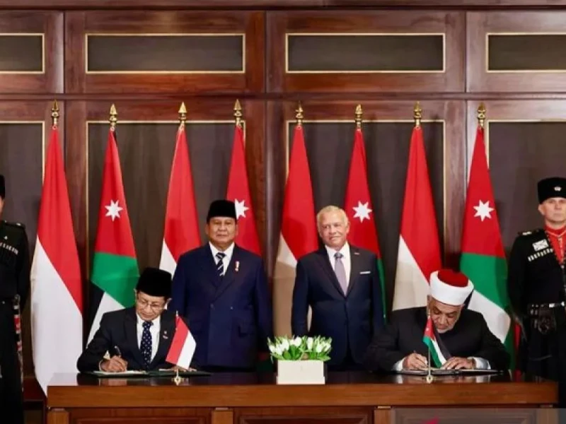 Kunjungan Presiden Prabowo ke Yordania, Hasilkan 3 MoU dan 1 Perjanjian