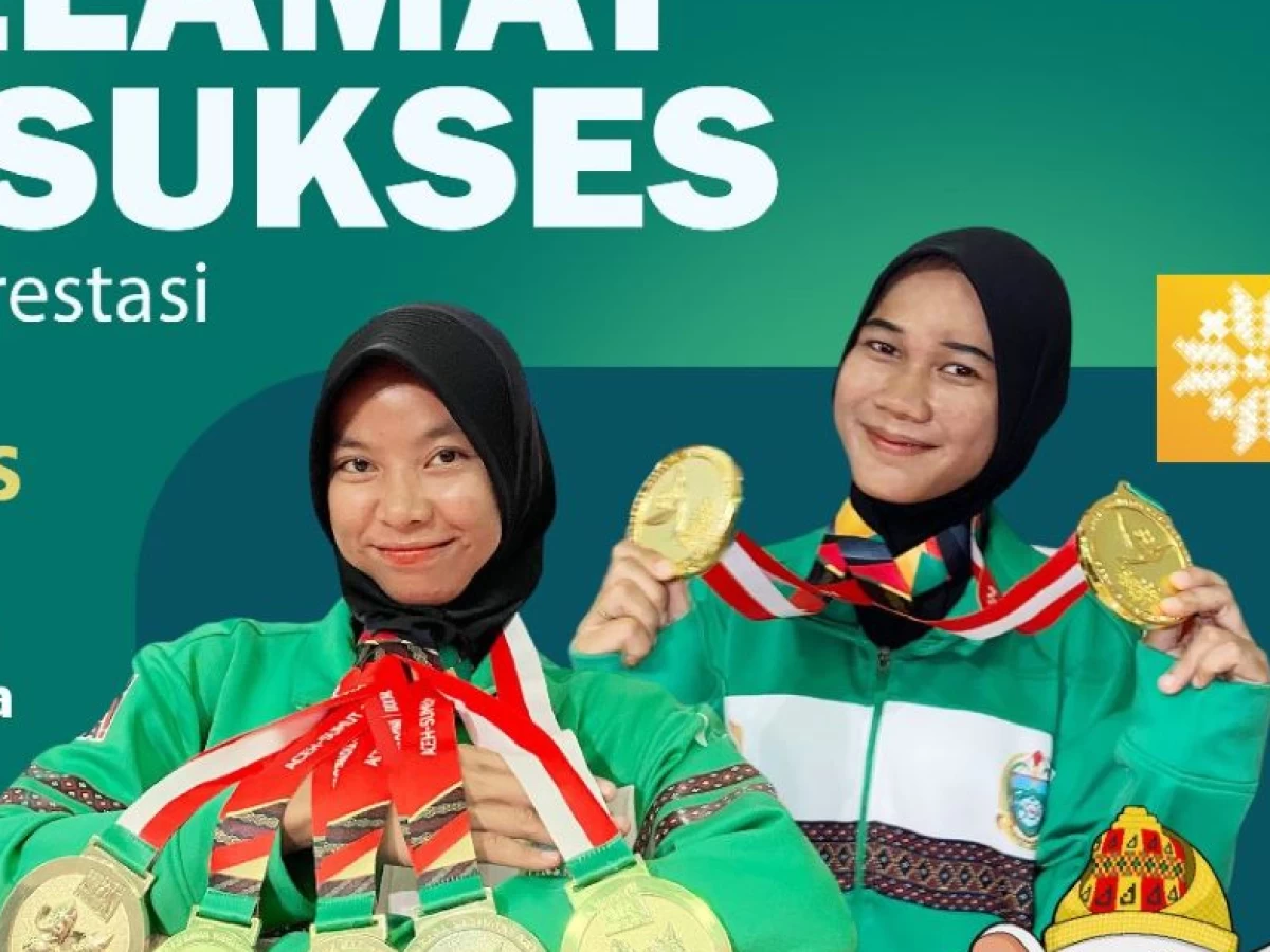 Dua Mahasiswi UIN Sumut Raih Emas pada Cabang Olahraga Drumband di PON Ke-21