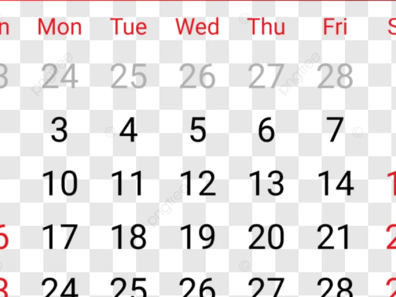 Kalender Bulan Maret 2025 Lengkap dengan Tanggal Merah