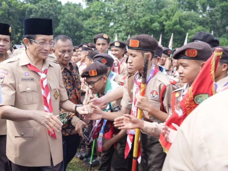 Gerakan Kepramukaan Madrasah, Upaya Kemenag Siapkan Generasi Adaptif dan Kreatif