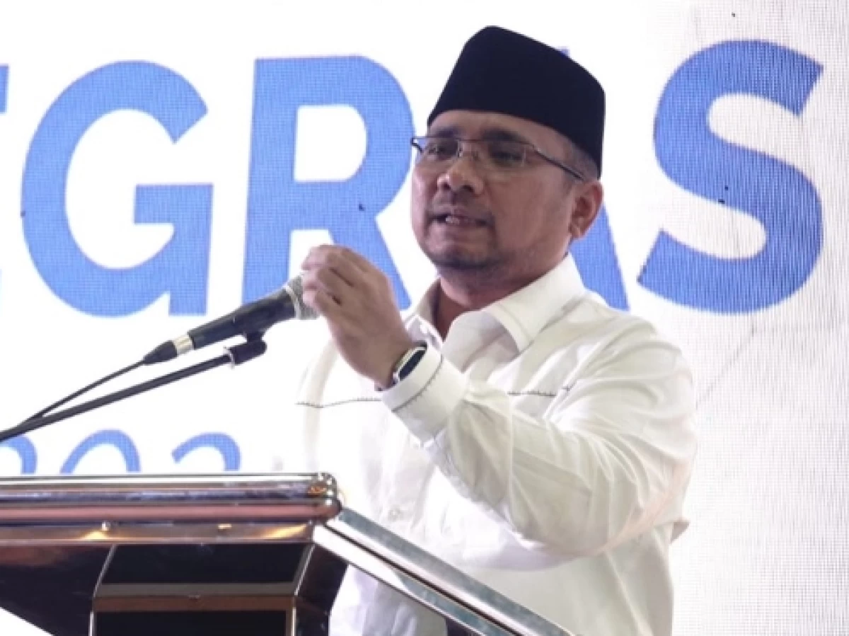 3 Pesan Menag Yaqut di Penutupan Bimtek Petugas Haji 2024