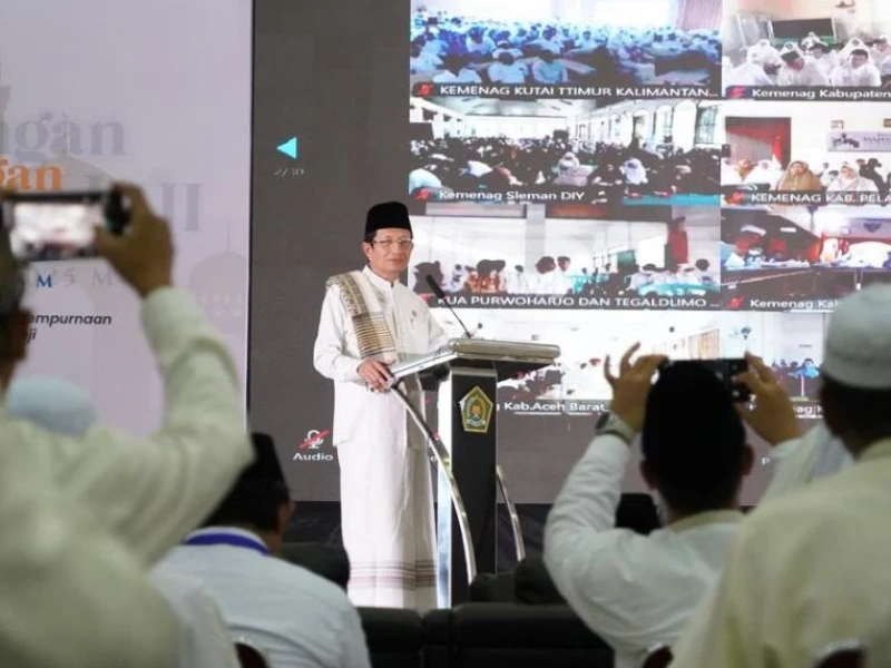 142 Ribu Peserta Ikuti Bimbingan Manasik Haji Nasional, Kemenag Raih Rekor MURI