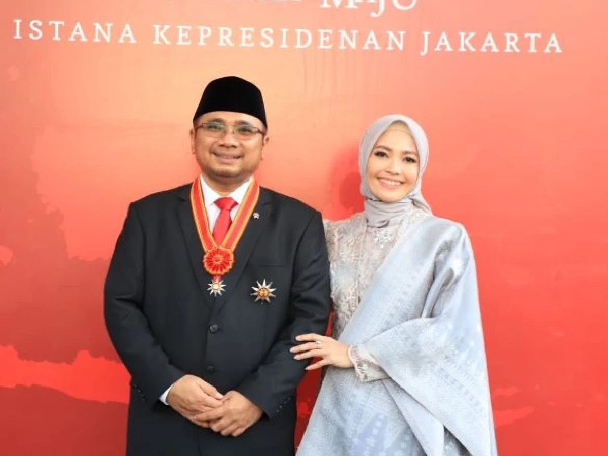 Presiden Jokowi Anugerahi Bintang Mahaputera Utama, Menag Yaqut: Kehormatan untuk Kerukunan Indonesia