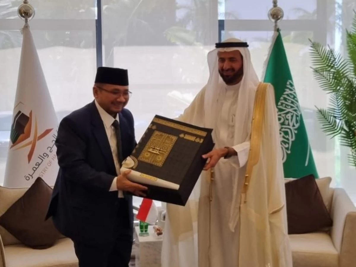 Menag Yaqut dan Menteri Haji Arab Saudi Bahas Persiapan Haji 2025
