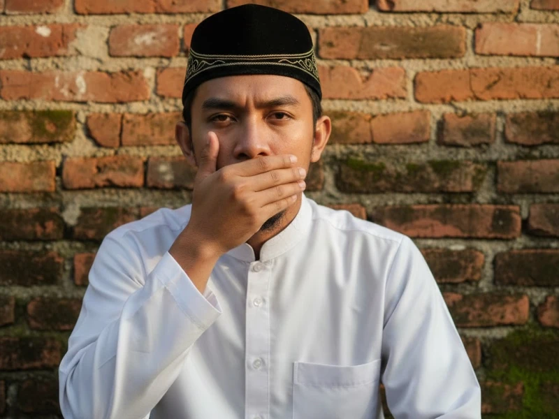 Boleh Menelan Ludah saat Berpuasa, Ini Ketentuannya