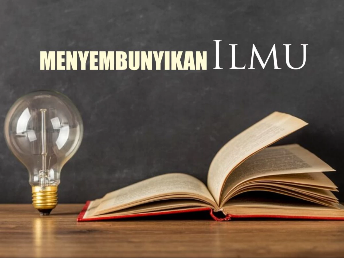 Larangan Menyembunyikan Ilmu