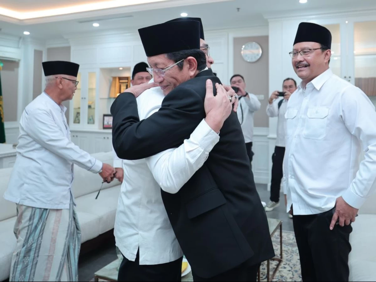 Kunjungi PBNU, 4 Menteri Kabinet Merah Putih yang Kader NU Minta Restu Rais Aam dan Ketum