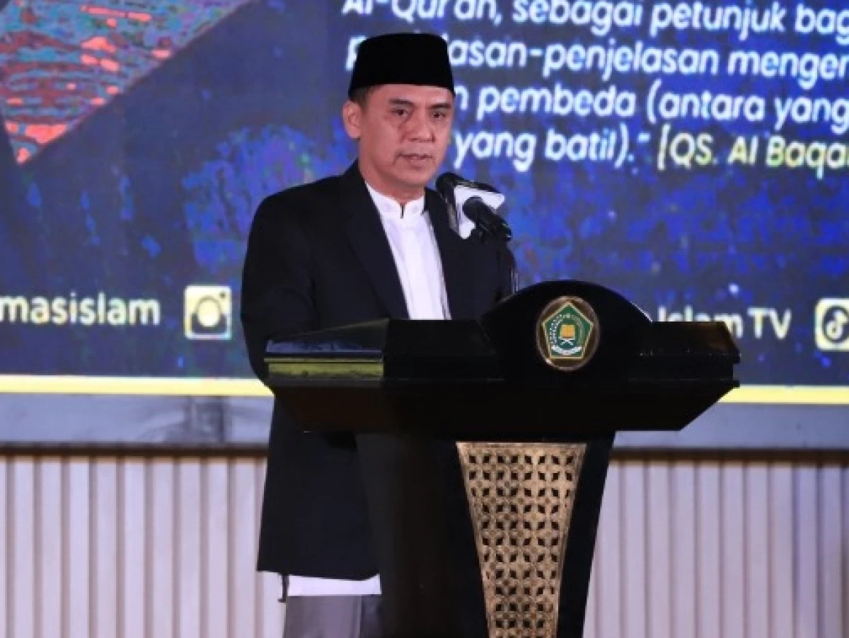 Wamenag Ajak Umat Islam Manfaatkan Spirit Al-Qur’an untuk Merawat Harmoni dalam Keberagaman